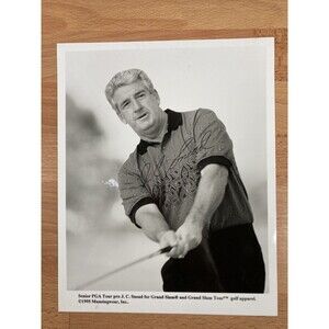 J. C. Snead • Autograph / Signed Photo 8x10 • 1995 PGA Tour • Golf
